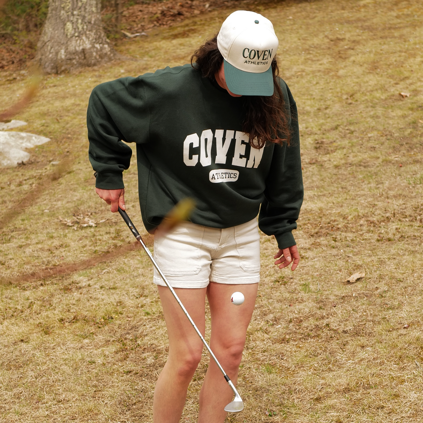 The Serena Champion Crewneck- Pinecrest
